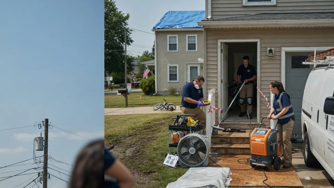 Water Damage Repair in Rothbury, MI near me